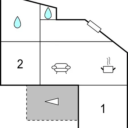 Schöne 2-zimmer-wohnung In